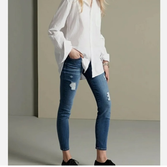 Current/Elliott Jeans Currentelliott The Stiletto In Niagara Jeans